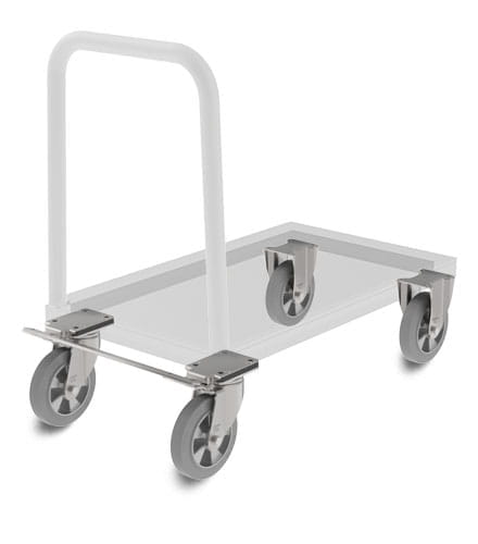 Rullevogn med bremse “ideal-stop”